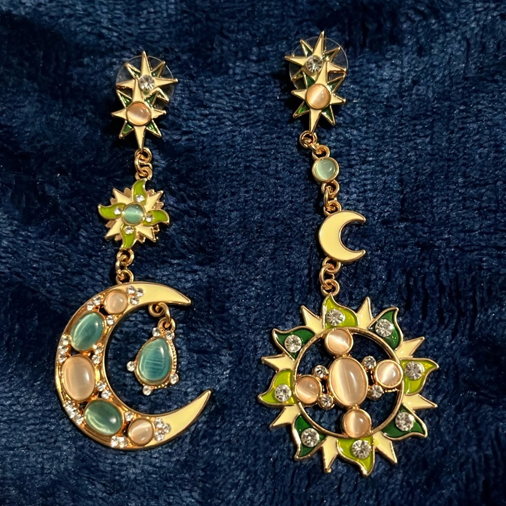 Sun & Moon Earrings